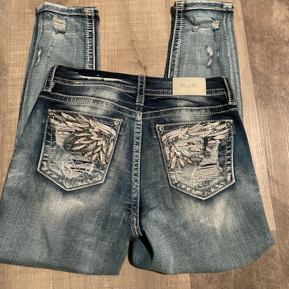 Miss Me Denim - Miss Me curvy ankle skinny jeans